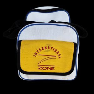 Vintage Ebonite International Zone Bowling Ball Bag Single Tote Shoulder Strap